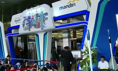 Cari Tiket Promo, Pengunjung Padati Pameran Perjalanan