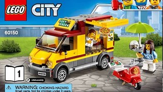 2017 Lego City Pizza Van instructions 60150