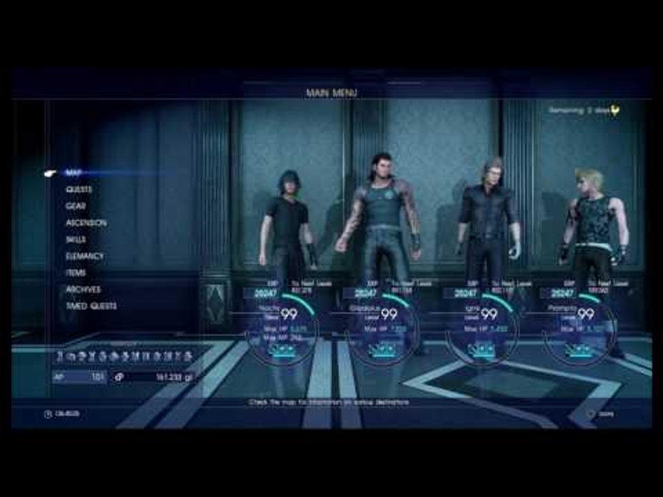 FINAL FANTASY XV Trembling Killers Mob Hunt