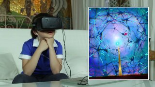 Реакции детей на игру InMind в очках виртуальной реальности (Oculus Rift)