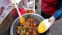 Korean Food Tour - SHORT RIBS BBQ and Juicy FRIED CHICKEN