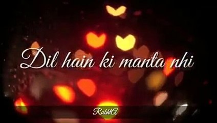 Dil Hai ke Manta Nahin  WhatsApp Status Video