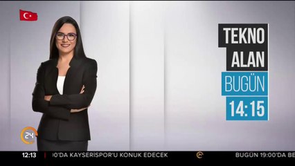 Tekno Alan bugün 14:15'te
