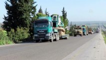 TSK unsurları, İdlib'de yeni ateşkes gözlem noktası tesis etti - İDLİB