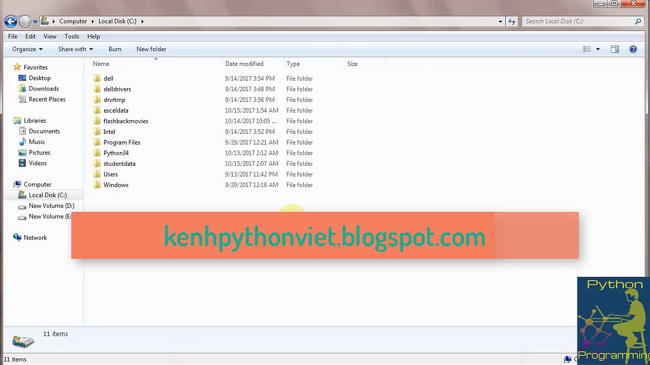 010 How to create a new folder at specific location in Python for your Excel Files