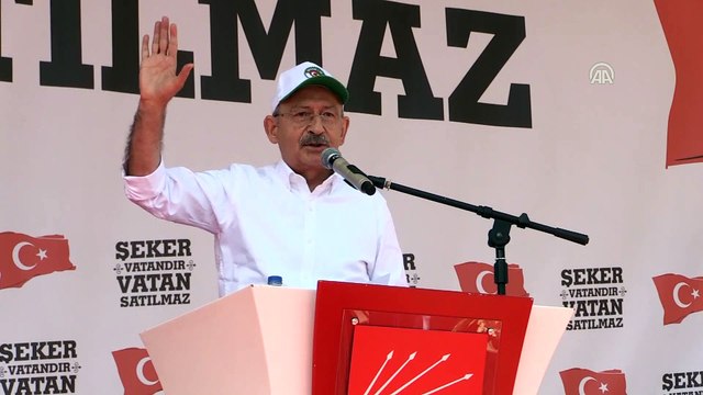 Kılıçdaroğlu: 'Hiç bir şeker fabrikası zarar etmez yeter ki adam gibi çalıştırın' - ÇORUM