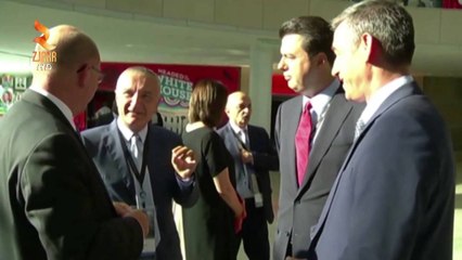 360° Gradë -BASHA NË KONVENTËN E DEMOKRATËVE NË FILADELFIA, TAKIME ME SENATORË