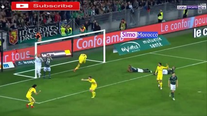 أسامة طنان يتسبب في هدف على فريقه أمام سان جيرمان وردت فعل غريبة