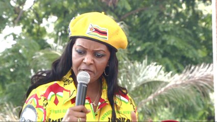 Grace Mugabe accuses gold miners of invading her farms