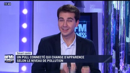 Smart Santé: Le pull connecté capable de détecter la pollution de l'air - 07/04