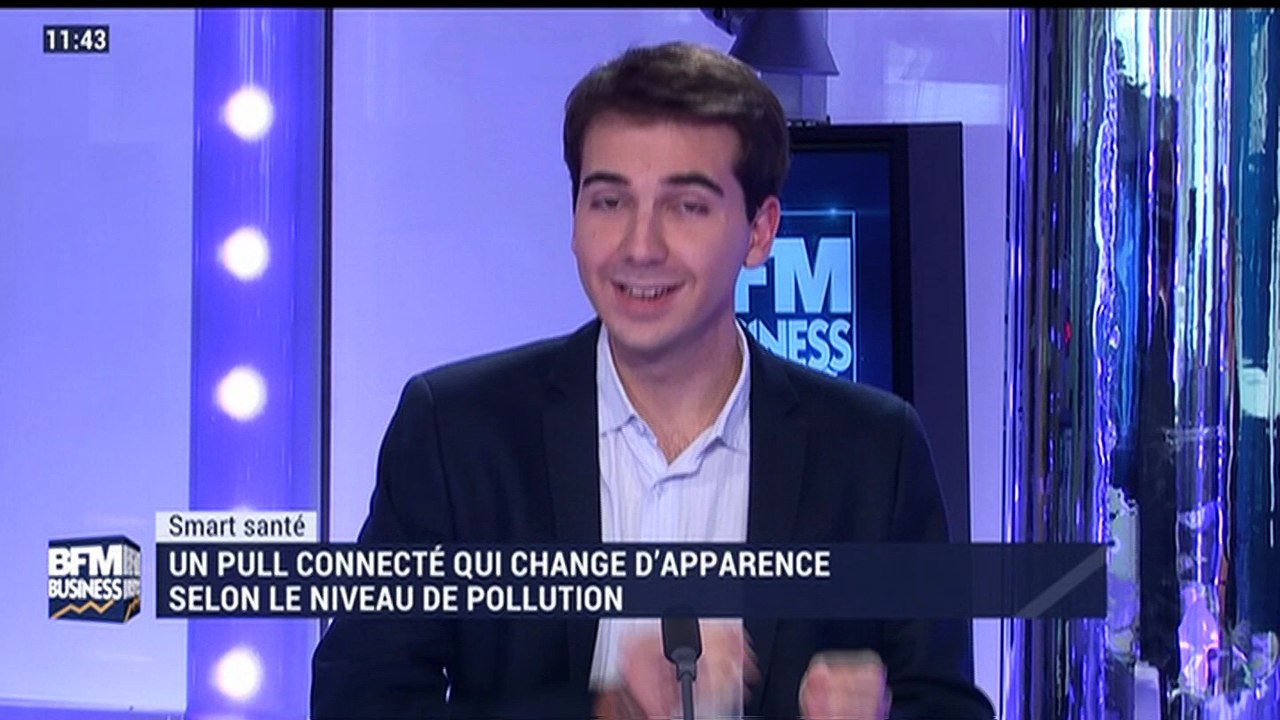 Smart Santé: Le pull connecté capable de détecter la pollution de l'air - 07/04