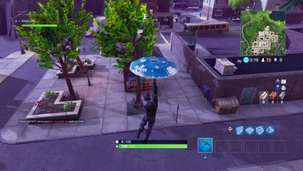 My 2 year old son owns player on fortnite