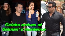 Salman Khan Blackbuck case: celebs arrives at his residence