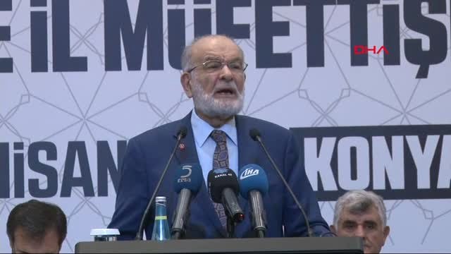 Konya - Sp Genel Başkanı Karamollaoğlu Konya'da Konuştu 4
