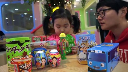 편의점 캐릭터과자 총출동!! 어린이 먹방 Charer Cookie 보람튜브