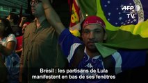 Des centaines de Brésiliens apportent leur soutien à Lula