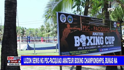 SPORTS BALITA | Luzon Semis ng PSC-Paquiao amateur boxing championships, bukas na