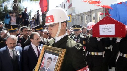 Şehidi 5 bin kişi uğurladı