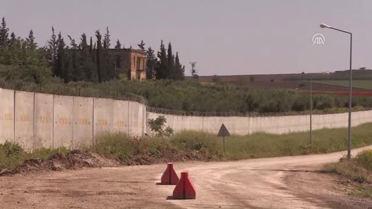 Hatay'da Açılması Planlanan "Zeytin Dalı" Gümrük Kapısı Görüntülendi