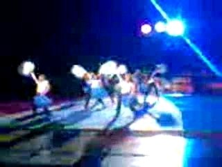 Pom-Pom girl nuit des arts martiaux