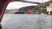 İstanbul Boğazı'nda gemi yalıya çarptı - Çarpma anı - İSTANBUL