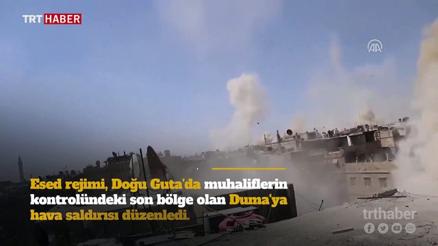 Esed rejimi Doğu Guta'da can almaya devam ediyor