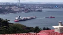 İstanbul Boğazı'nda Kaza: Gemi Yalıya Çarptı! İşte O Anlar...