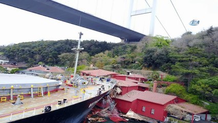 Fotoğraflarla İstanbul Boğazı'nda gemi kazası