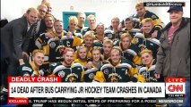 BREAKING NEWS: 14 Dead after Bus carrying Jr Hockey team crashes in #Canada #Breaking #HockeyTeam