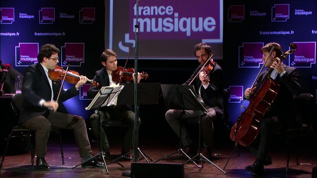 Saint-Saëns | Quatuor à cordes n° 1 mi mineur op. 112 (Allegro più allegro) par le Quatuor Modigliani