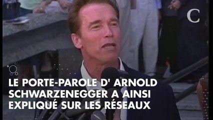 Arnold Schwarzenegger est rentré chez lui !