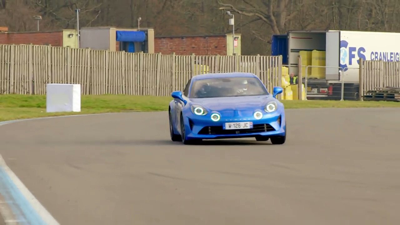 The Stig al volante del Alpine A110