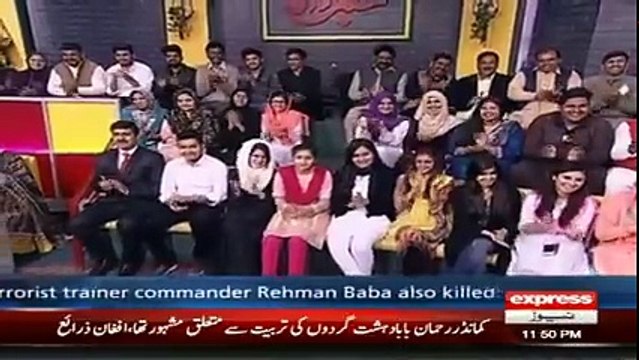 Bhai Ki Kiya Kiya Taref Karon Kiun Kay Bhai - Honey Albela - Khabardar with Aftab Iqbal