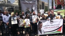 Batı Şeria'daki gazeteciler meslektaşları Murteca'nın şehit edilmesini protesto etti - RAMALLAH