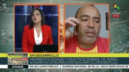 MST llama a la comunidad internacional a manifestarse en apoyo a Lula