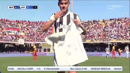 All Goals Benevento vs Juventus résumé et buts  2-4