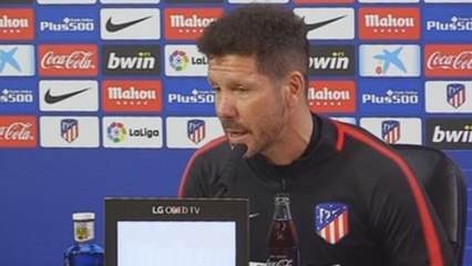 Simeone: "El Madrid tiene la mejor plantilla del mundo"