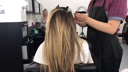 How to Babylight & Balayage Hair - Balayage Highlighting Technique