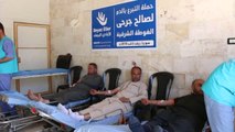 İdlib Halkından Doğu Gutalılara Kan Bağışı