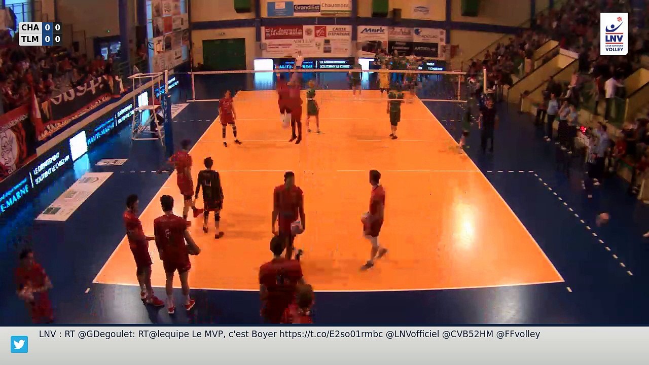 LAM : Chaumont - Tourcoing (Quart de finale Aller)