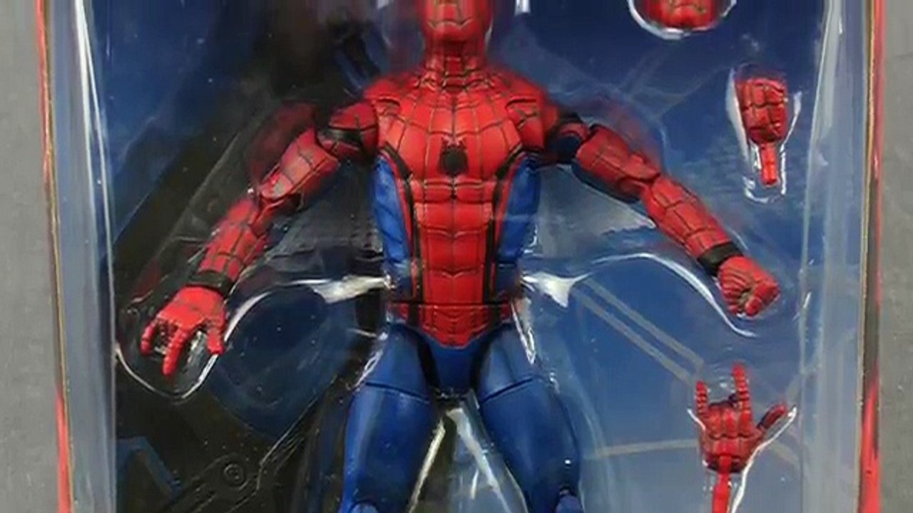 Spider Man: Homecoming 6 Marvel Legends Tech-Suit/Web-Wing Spider-Man Figure Review