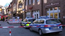 Several dead as van crashes into crowd in Muenster Germany