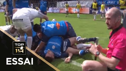 TOP 14 - Essai Yoann HUGET (ST) - Castres - Toulouse - J23 - Saison 2017/2018