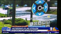 Veteran Threatens to Post Video of Thief Stealing American Flag, Draggin it