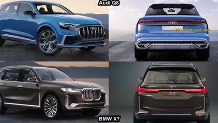 Download Video: Car and driver - 2019 Audi Q8 Vs 2019 BMW X7 - Review of exterior and interior