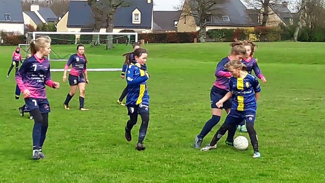2018-03-31 - Dinan Léhon FC - VAFCP U13 Féminines (vidéo 3)