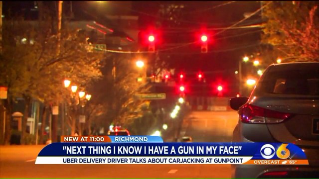 Uber Eats Driver Recalls Carjacking: `There Was a Gun Pointed at My Face`