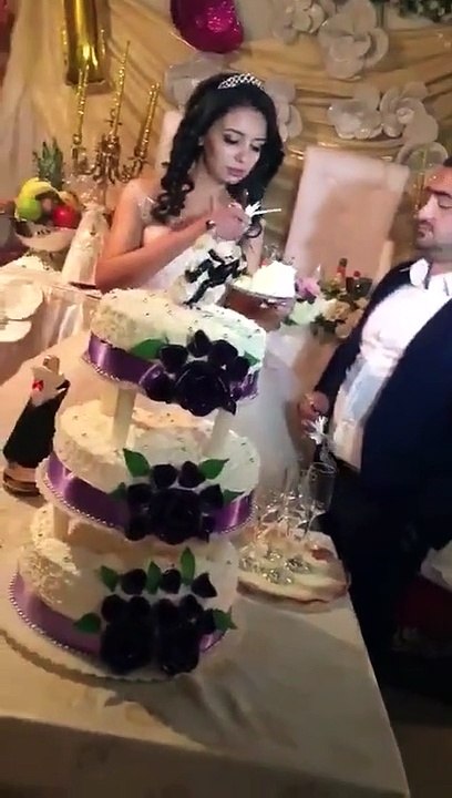She realizes she just got married with a big bastard macho