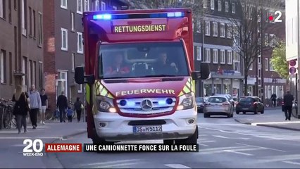 Un homme fonce en camionnette dans la foule à Münster : le déroulé des faits