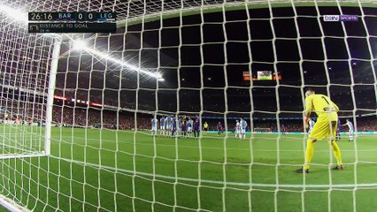 Messi Impressionne à Nouveau avec un Coup Franc Magique ⚽